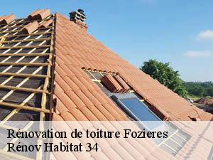 Rénovation de toiture  fozieres-34700 Rénov Habitat 34 