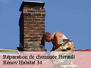 Réparation de cheminée 34 Hérault  AD Toiture 34