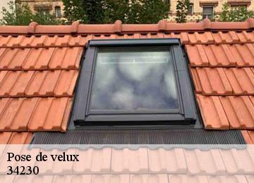 Pose de velux  34230