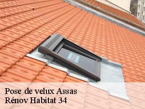 Pose de velux  assas-34820 Rénov Habitat 34 