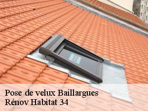 Pose de velux  baillargues-34670 Rénov Habitat 34 