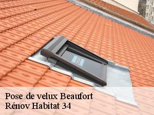 Pose de velux  beaufort-34210 Rénov Habitat 34 