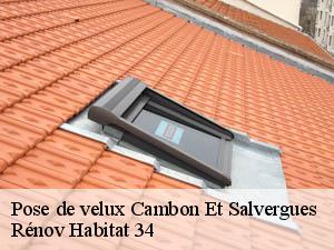 Pose de velux  cambon-et-salvergues-34330 Rénov Habitat 34 