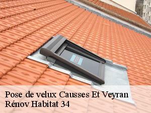 Pose de velux causses-et-veyran-34490 Rénov Habitat 34