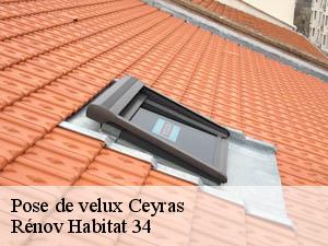 Pose de velux  ceyras-34800 Rénov Habitat 34 