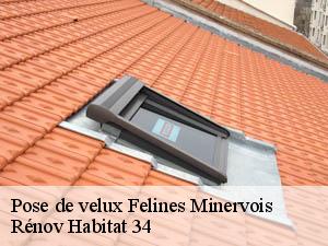 Pose de velux  felines-minervois-34210 Rénov Habitat 34 