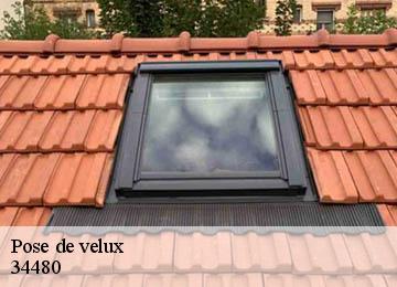 Pose de velux 34480