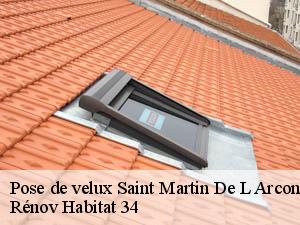 Pose de velux  saint-martin-de-l-arcon-34390 Rénov Habitat 34 