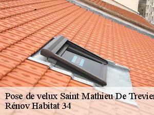 Pose de velux  saint-mathieu-de-treviers-34270 Rénov Habitat 34 