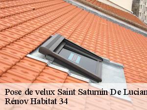 Pose de velux saint-saturnin-de-lucian-34725 Rénov Habitat 34