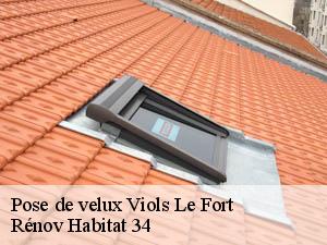 Pose de velux viols-le-fort-34380 Rénov Habitat 34