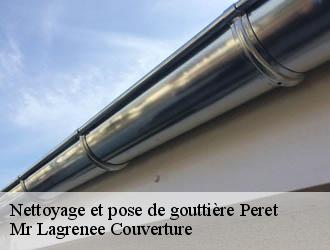 Nettoyage et pose de gouttière peret-34800 Mr Lagrenee Couverture
