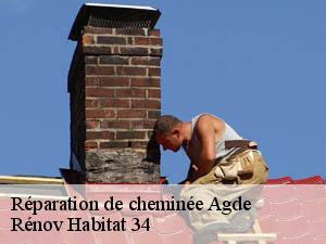 Réparation de cheminée  agde-34300 Rénov Habitat 34 