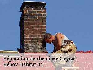 Réparation de cheminée  ceyras-34800 Rénov Habitat 34 