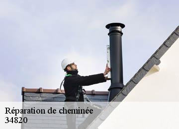 Réparation de cheminée 34820