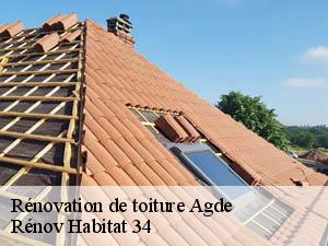 Rénovation de toiture  agde-34300 Rénov Habitat 34 