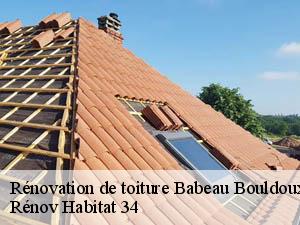 Rénovation de toiture  babeau-bouldoux-34360 Rénov Habitat 34 