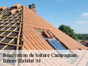 Rénovation de toiture  campagnan-34230 Rénov Habitat 34 