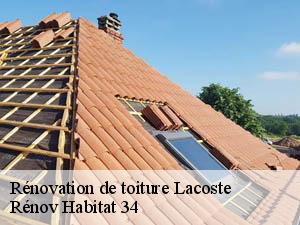 Rénovation de toiture lacoste-34800 Rénov Habitat 34