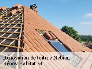 Rénovation de toiture  nebian-34800 Rénov Habitat 34 