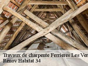 Travaux de charpente ferrieres-les-verreries-34190 AD Toiture 34