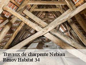 Travaux de charpente  nebian-34800 Rénov Habitat 34 