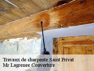 Travaux de charpente saint-privat-34700 Mr Lagrenee Couverture