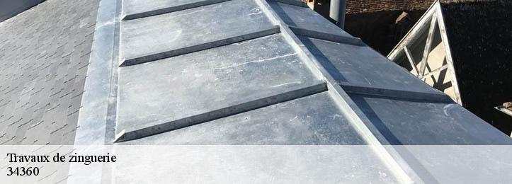 Travaux de zinguerie 34360