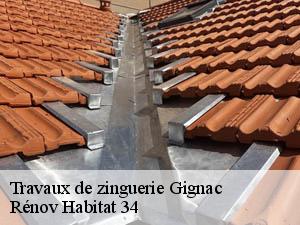 Travaux de zinguerie  gignac-34150 Rénov Habitat 34 