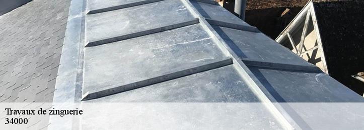 Travaux de zinguerie 34000