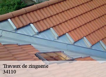 Travaux de zinguerie 34110