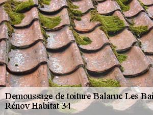 Demoussage de toiture balaruc-les-bains-34540 Rénov Habitat 34