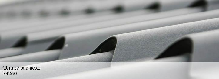 Toiture bac acier  34260