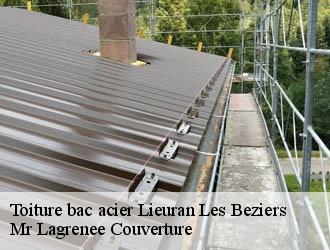 Toiture bac acier lieuran-les-beziers-34290 Mr Lagrenee Couverture