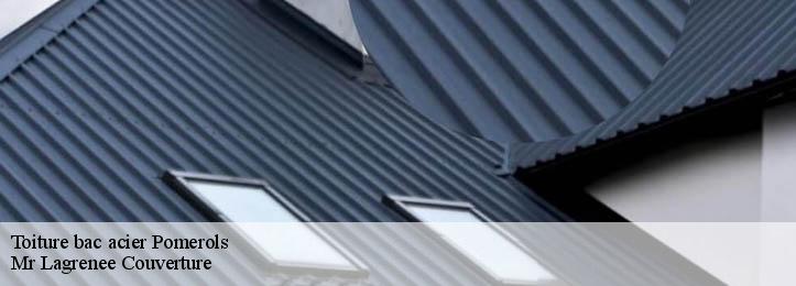 Toiture bac acier  34810