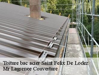 Toiture bac acier saint-felix-de-lodez-34725 Mr Lagrenee Couverture