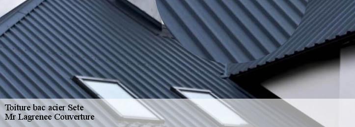 Toiture bac acier 34200