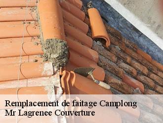 Remplacement de faitage camplong-34260 Mr Lagrenee Couverture