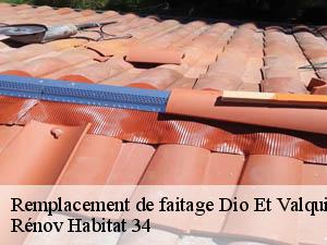 Remplacement de faitage  dio-et-valquieres-34650 Rénov Habitat 34 