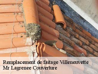 Remplacement de faitage villeneuvette-34800 Mr Lagrenee Couverture